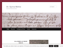 Tablet Screenshot of moehle-research.de